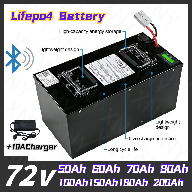 72V 40Ah Lifepo4 Battery Pack - Pin Lithium XNY-72V LifePo4 50Ah 60AH