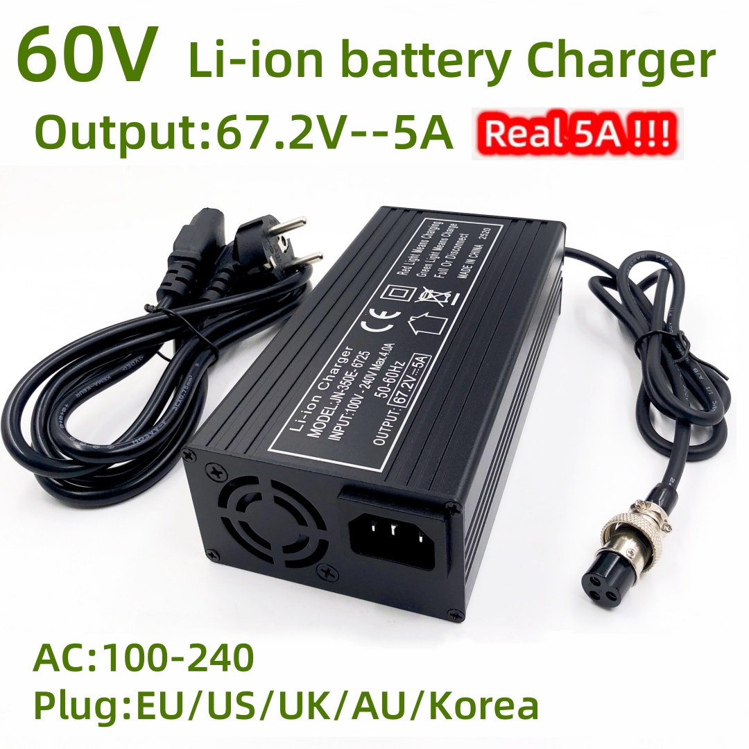 84V 20A Smart Charger - Bộ sạc nhanh 67.2V 5A, dùng