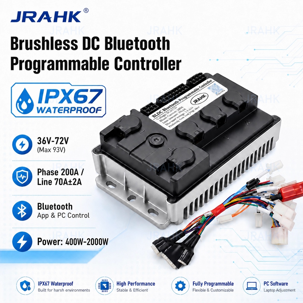 Bộ điều khiển động cơ BLDC có  - đánh giá và giá Kelly Kls7230S Controller