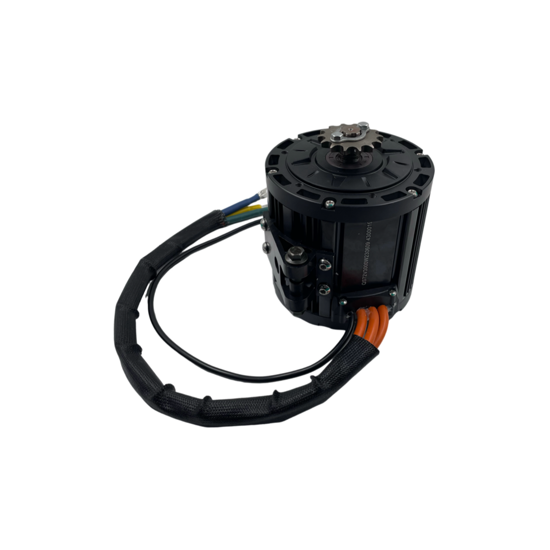 QS 138 70H 3000W PMSM Mid-driv - đánh giá và giá Kelly Kls7230S Controller