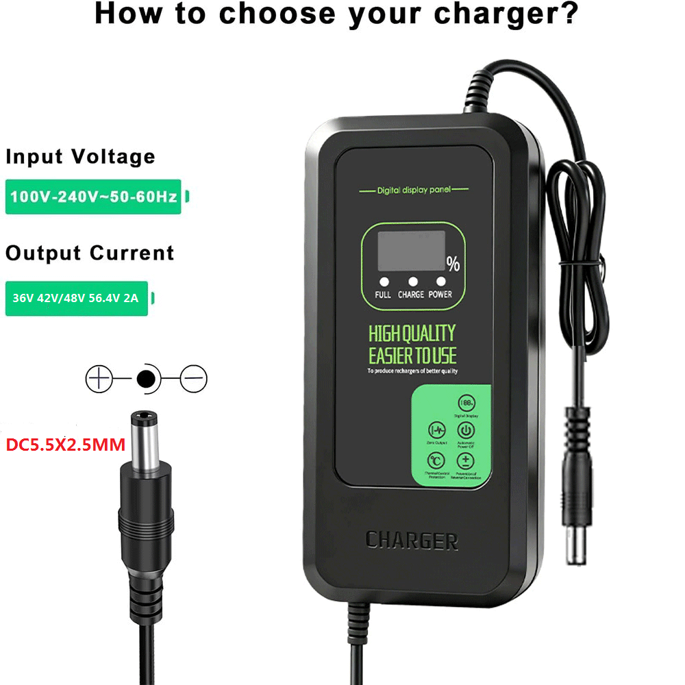 Newly Upgraded Lithium Battery - đánh giá và giá 84V 20A Smart Charger