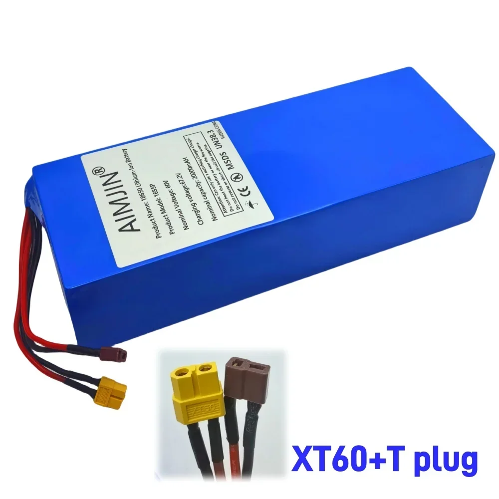 Pin Li-ion 20000mAh 16S5P 60V  - đánh giá và giá 72V 40Ah Lifepo4 Battery Pack